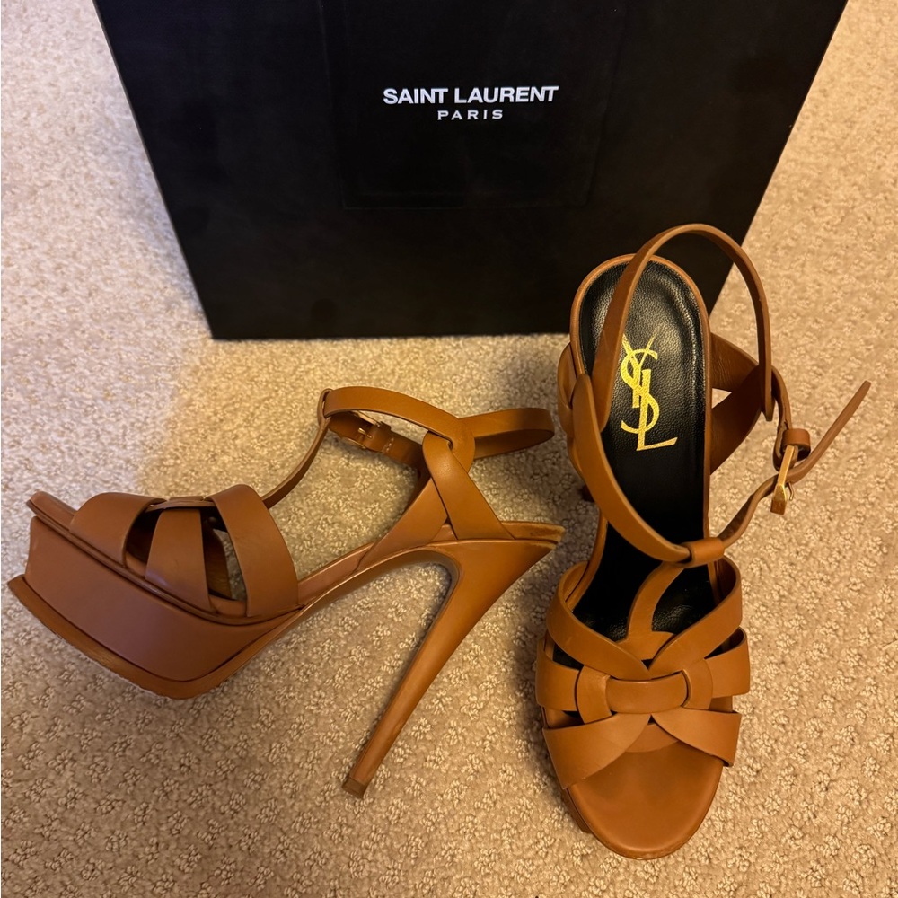 Saint Laurent Tribute Platform Sandal